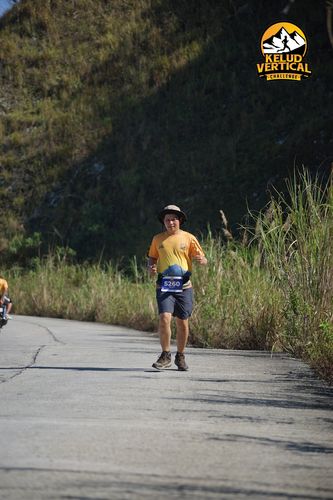 Race photo from Kelud Vertical Challenge 2024