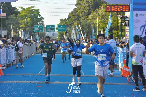 Race photo from Jabar Run 10K 2024