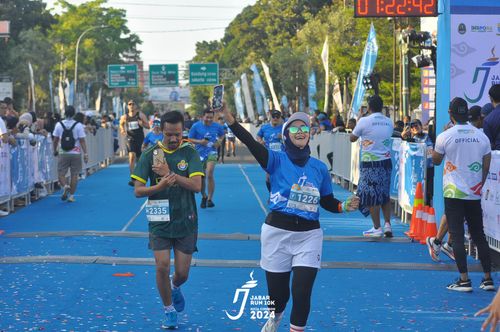 Race photo from Jabar Run 10K 2024