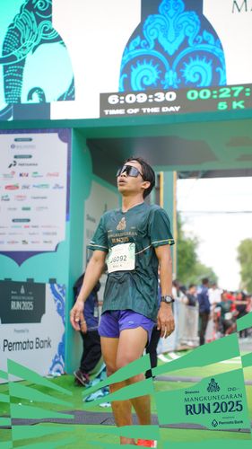 Race photo from Mangkunegaran Run 2025