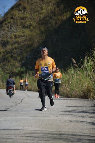 Race photo from Kelud Vertical Challenge 2024