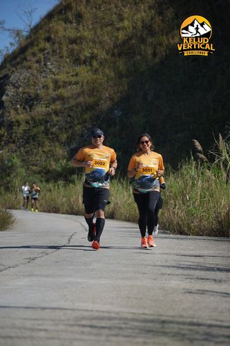 Race photo from Kelud Vertical Challenge 2024