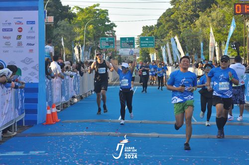 Race photo from Jabar Run 10K 2024