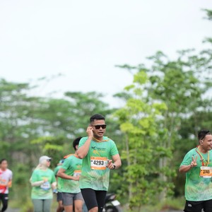 Race photo from ARUTMIN BORNEO RUN 2025
