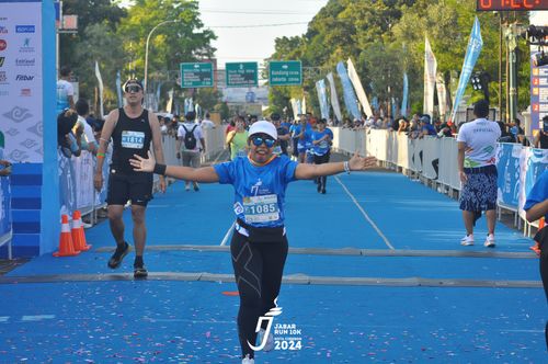 Race photo from Jabar Run 10K 2024