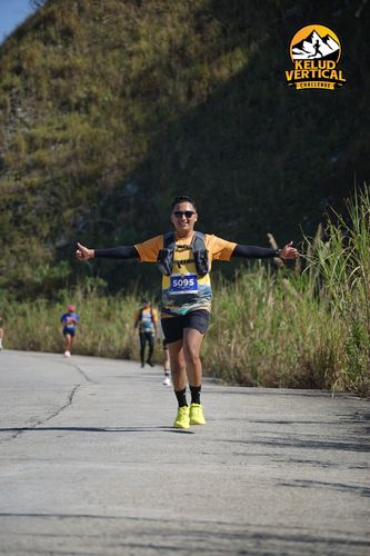 Race photo from Kelud Vertical Challenge 2024