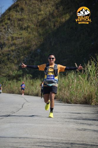 Race photo from Kelud Vertical Challenge 2024