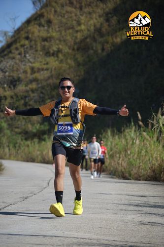 Race photo from Kelud Vertical Challenge 2024