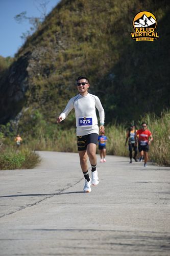 Race photo from Kelud Vertical Challenge 2024