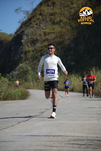 Race photo from Kelud Vertical Challenge 2024