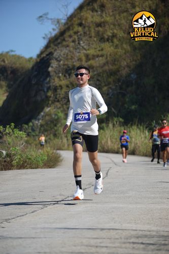 Race photo from Kelud Vertical Challenge 2024