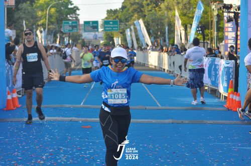Race photo from Jabar Run 10K 2024