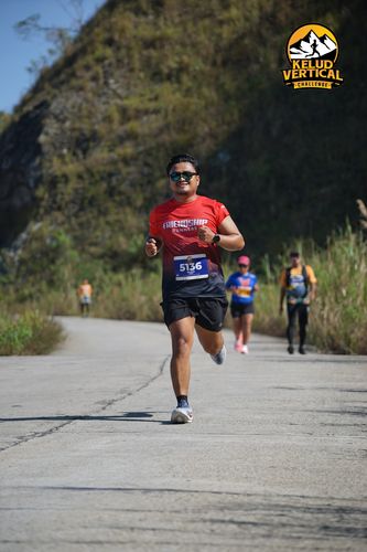 Race photo from Kelud Vertical Challenge 2024