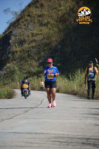 Race photo from Kelud Vertical Challenge 2024