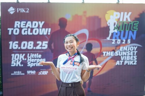 Race photo from PIK NITE RUN VIBES