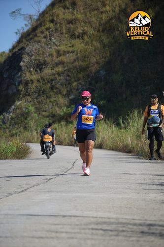 Race photo from Kelud Vertical Challenge 2024