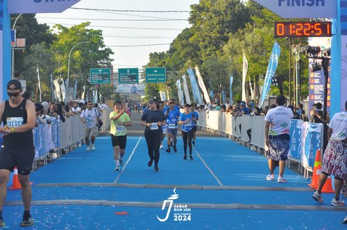 Race photo from Jabar Run 10K 2024