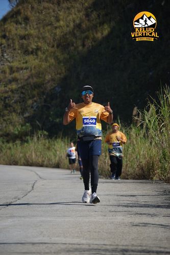 Race photo from Kelud Vertical Challenge 2024