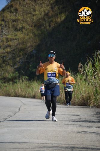 Race photo from Kelud Vertical Challenge 2024
