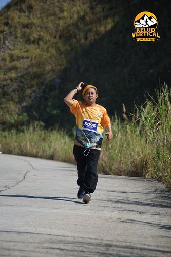 Race photo from Kelud Vertical Challenge 2024