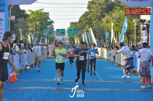 Race photo from Jabar Run 10K 2024