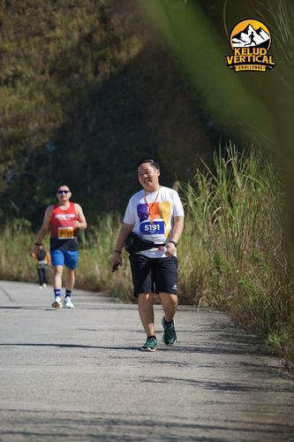 Race photo from Kelud Vertical Challenge 2024