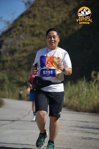 Race photo from Kelud Vertical Challenge 2024