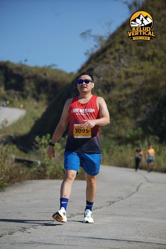 Race photo from Kelud Vertical Challenge 2024