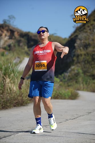 Race photo from Kelud Vertical Challenge 2024
