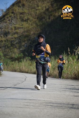 Race photo from Kelud Vertical Challenge 2024