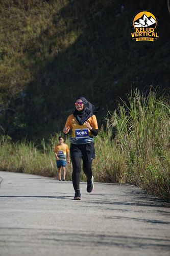 Race photo from Kelud Vertical Challenge 2024