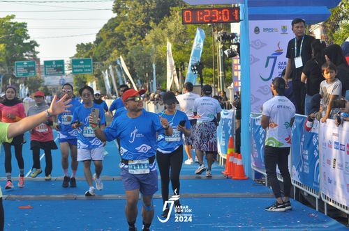Race photo from Jabar Run 10K 2024