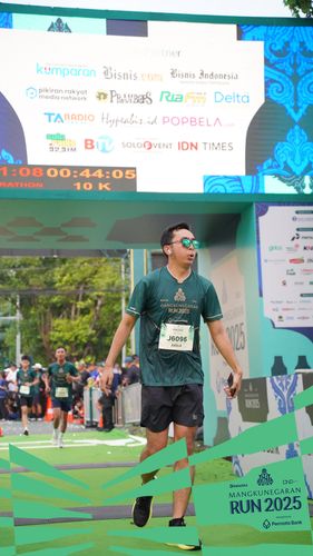 Race photo from Mangkunegaran Run 2025