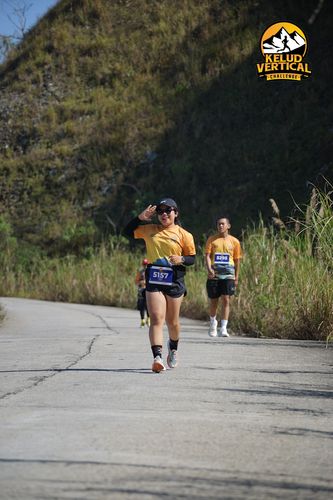 Race photo from Kelud Vertical Challenge 2024