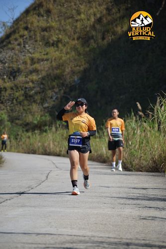 Race photo from Kelud Vertical Challenge 2024