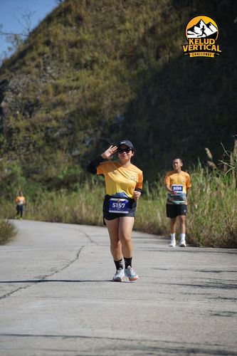 Race photo from Kelud Vertical Challenge 2024