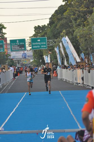 Race photo from Jabar Run 10K 2024