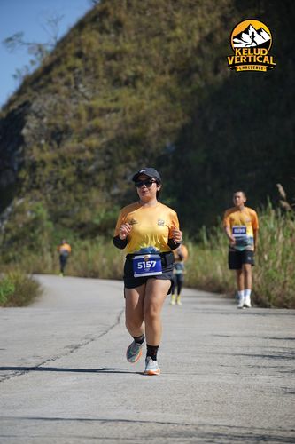 Race photo from Kelud Vertical Challenge 2024