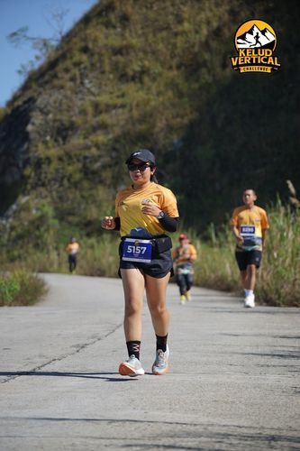 Race photo from Kelud Vertical Challenge 2024