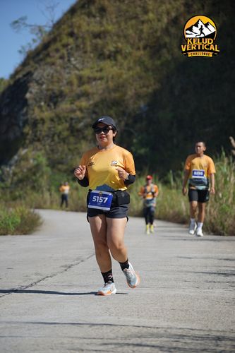 Race photo from Kelud Vertical Challenge 2024