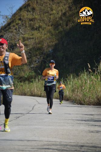 Race photo from Kelud Vertical Challenge 2024