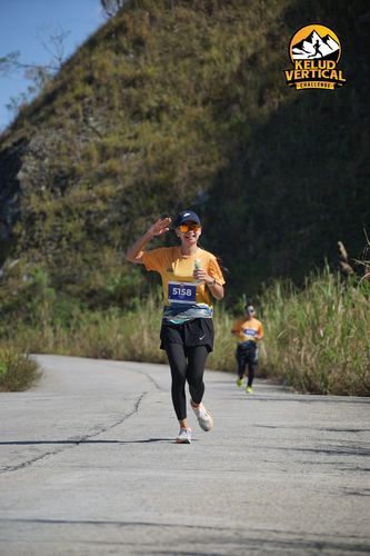 Race photo from Kelud Vertical Challenge 2024