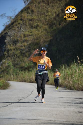 Race photo from Kelud Vertical Challenge 2024