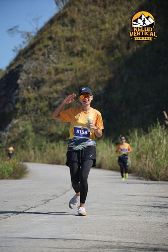 Race photo from Kelud Vertical Challenge 2024