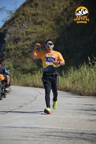 Race photo from Kelud Vertical Challenge 2024