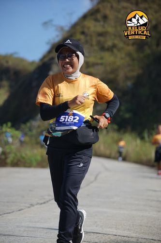 Race photo from Kelud Vertical Challenge 2024
