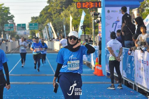 Race photo from Jabar Run 10K 2024