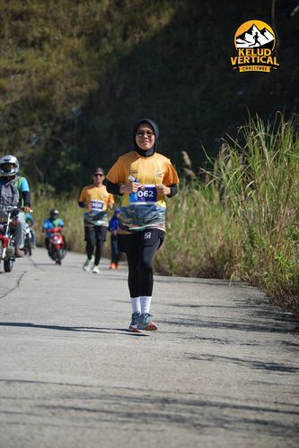 Race photo from Kelud Vertical Challenge 2024