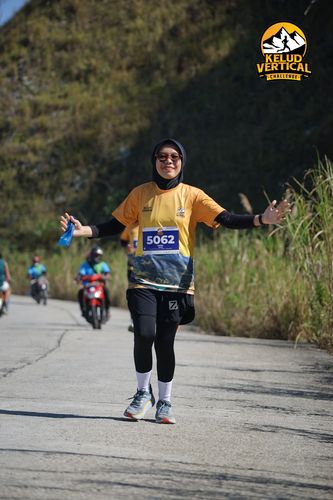 Race photo from Kelud Vertical Challenge 2024
