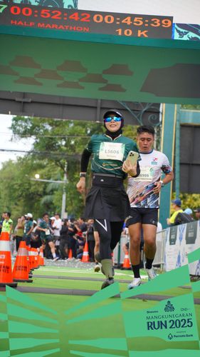 Race photo from Mangkunegaran Run 2025